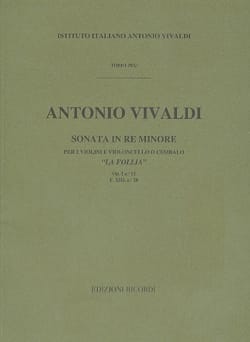 Sonate en ré min. - F. 13 n° 28 - Partitura - VIVALDI - Partition