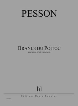 Branle Du Poitou Gérard Pesson Partition Grand format