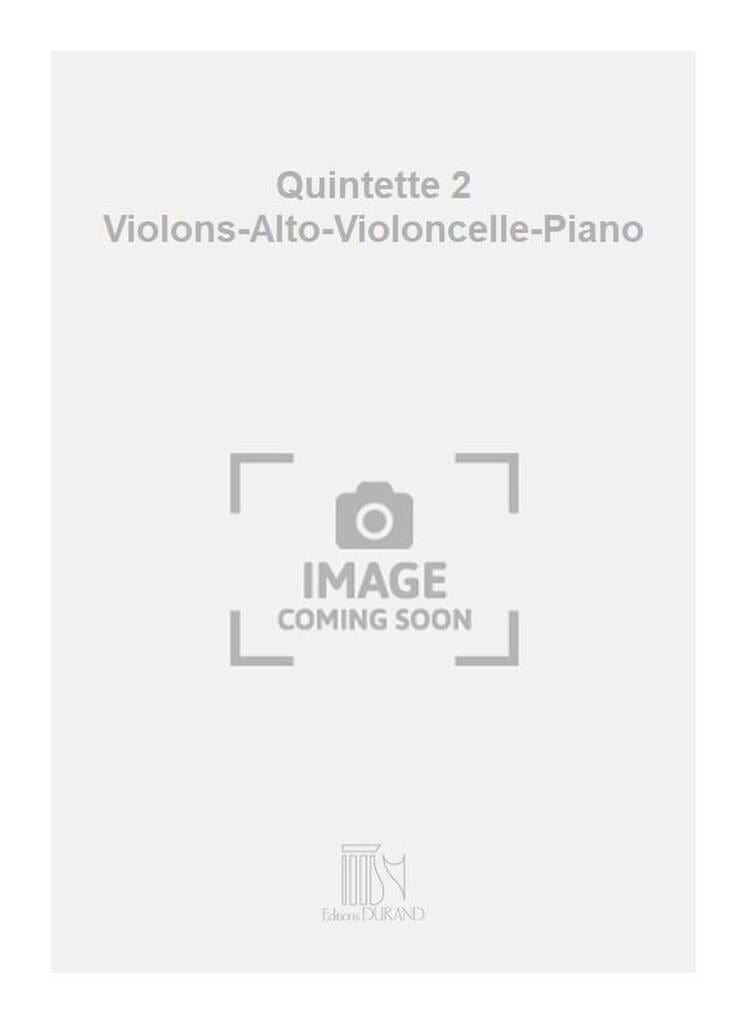 Quintette cordes et piano Jean-Claude Touche Partition Quintettes