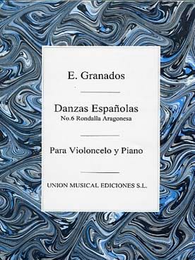 Danza Espanola No. 6 Rondalla Aragonesa GRANADOS Partition Violoncelle