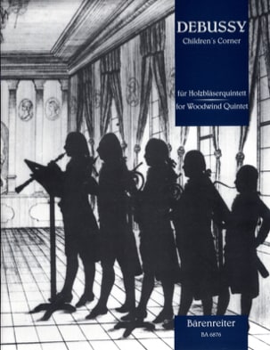 Children's Corner - Holzbläserquintett - Partitur + Stimmen - DEBUSSY
