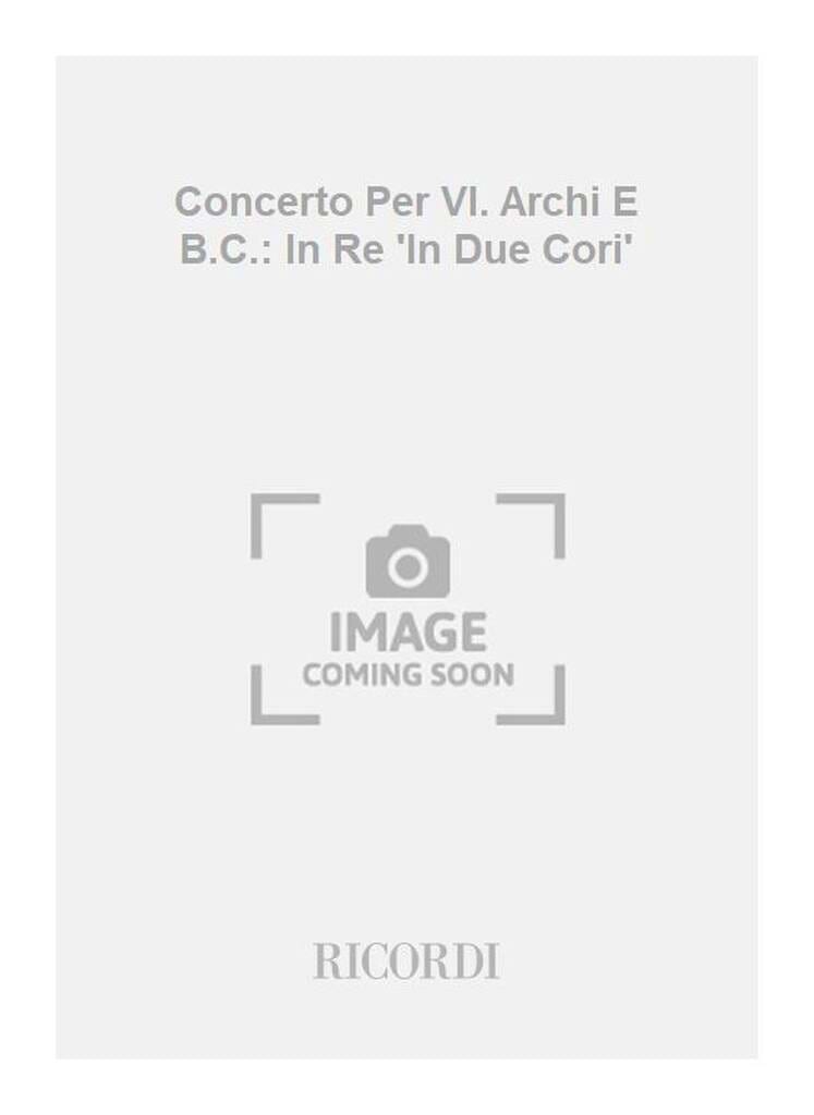 Concerto en Ré Maj. - F. 1 n° 62 - Matériel VIVALDI Partition