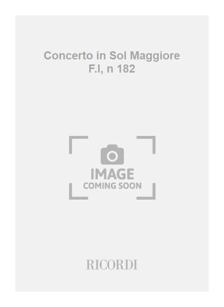 Concerto en Sol Maj. - F. 1 n° 182 - Partitura VIVALDI Partition
