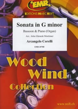 Sonate En Sol Mineur CORELLI Partition Basson