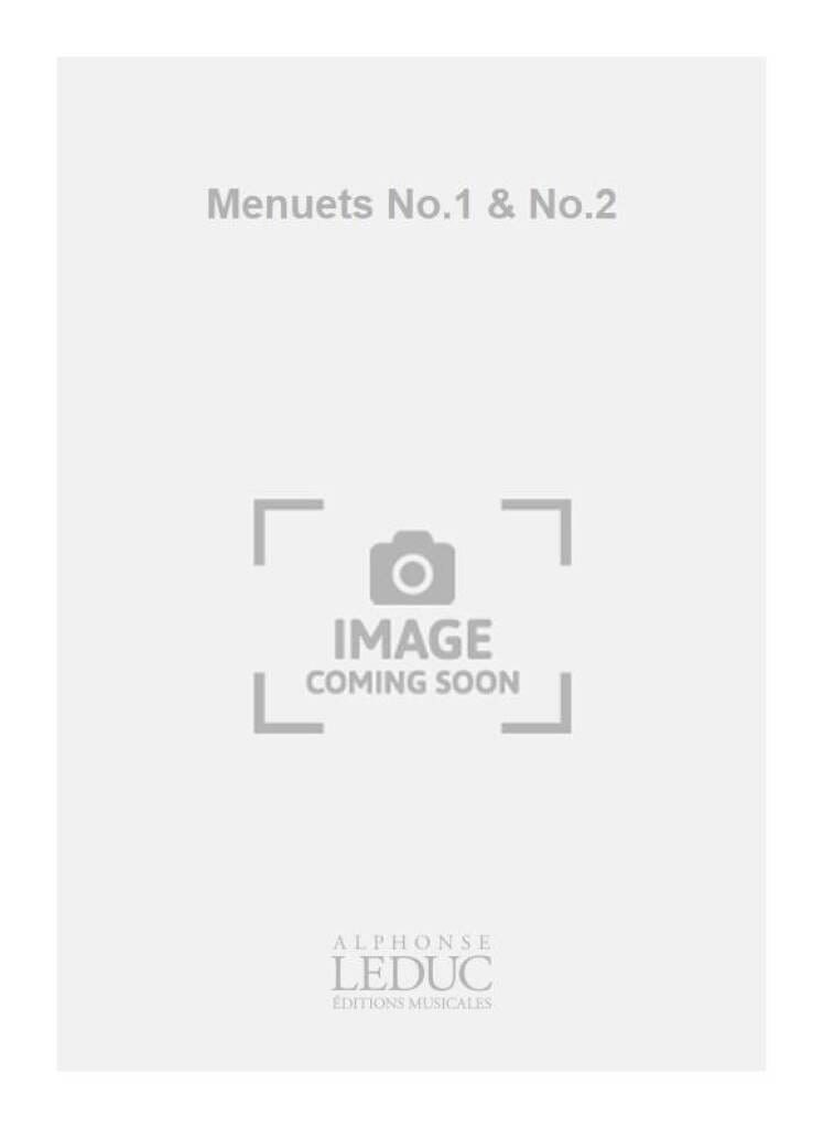 Menuets 1 et 2 Concerto n° 25 - Ensemble HAENDEL Partition