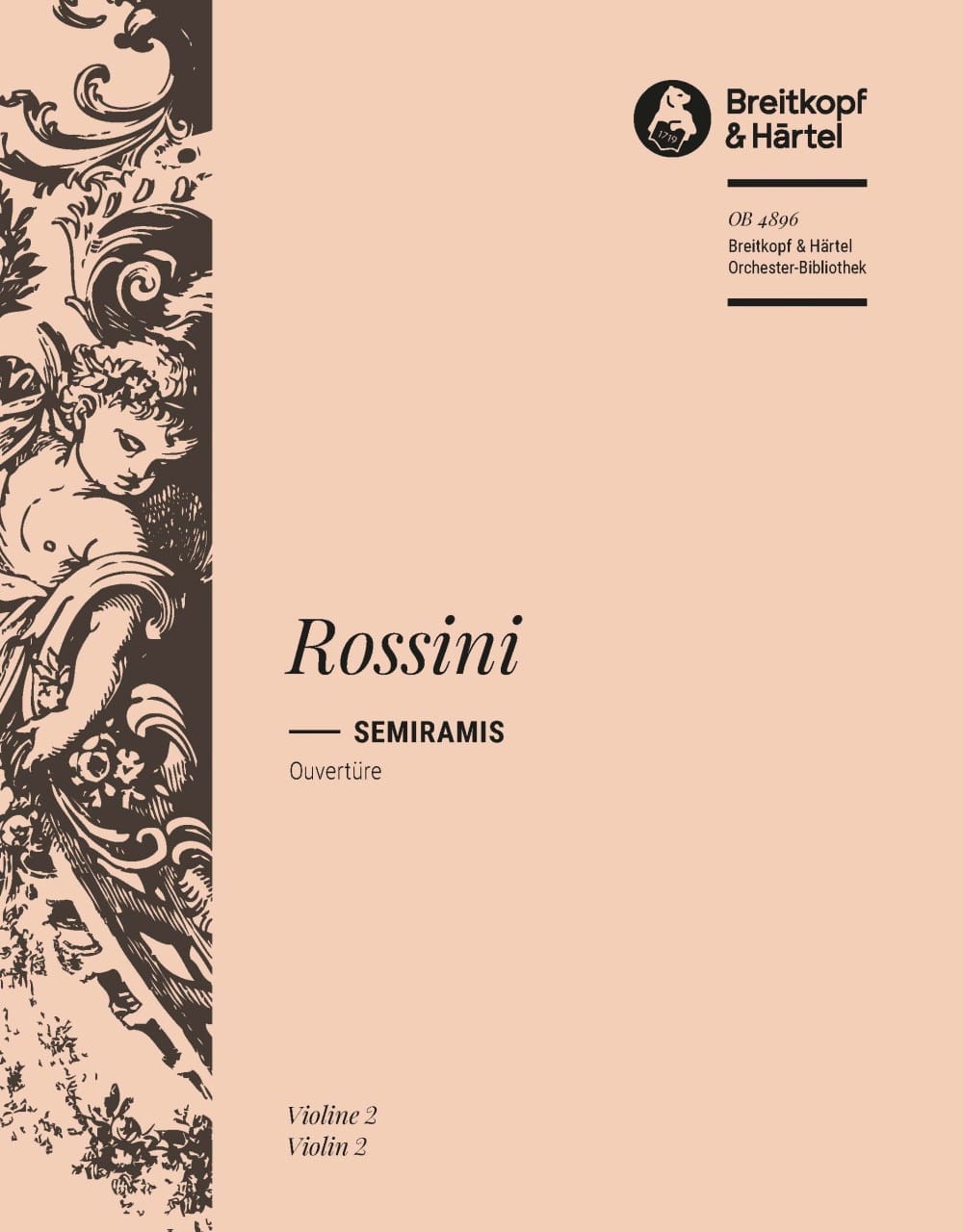 Semiramide. Ouvertüre Gioachino A Rossini Partition