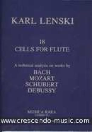 18 Cells for Flute Karl Lenski Partition Flûte traversière