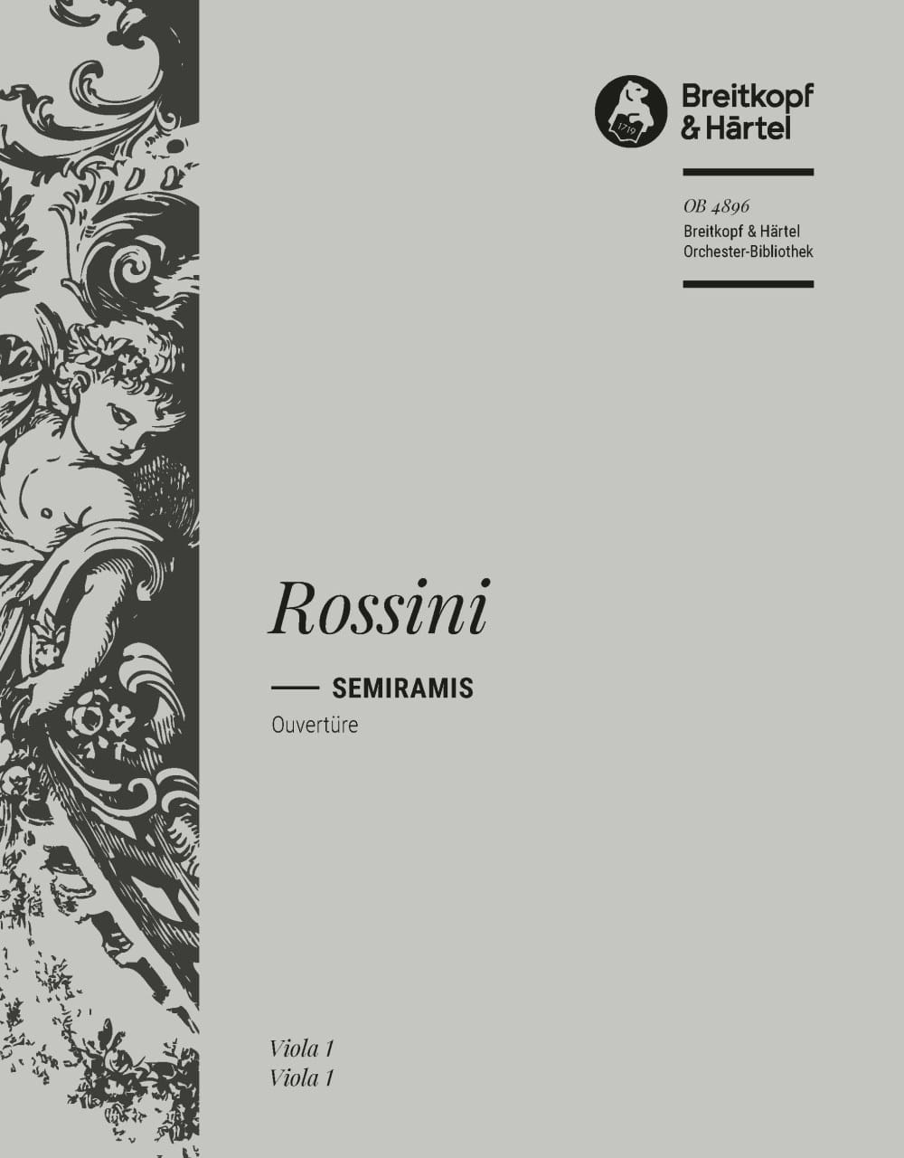 Semiramide. Ouvertüre Gioachino A Rossini Partition