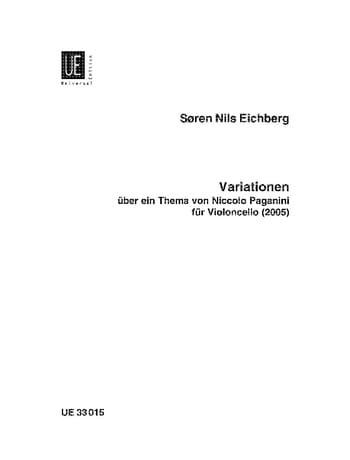 Variationen über ein Thema von Niccolo Paganini - Soren Nils Eichberg