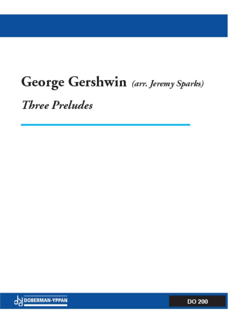 Three Preludes GERSHWIN Partition