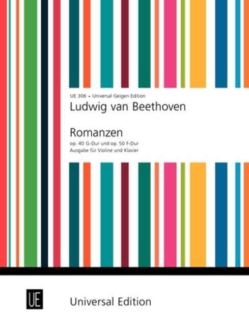 2 Romances op. 40 - op. 50 BEETHOVEN Partition Violon