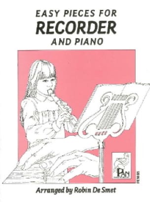 Easy pieces for Recorder and Piano Smet Robin De Partition Flûte à bec