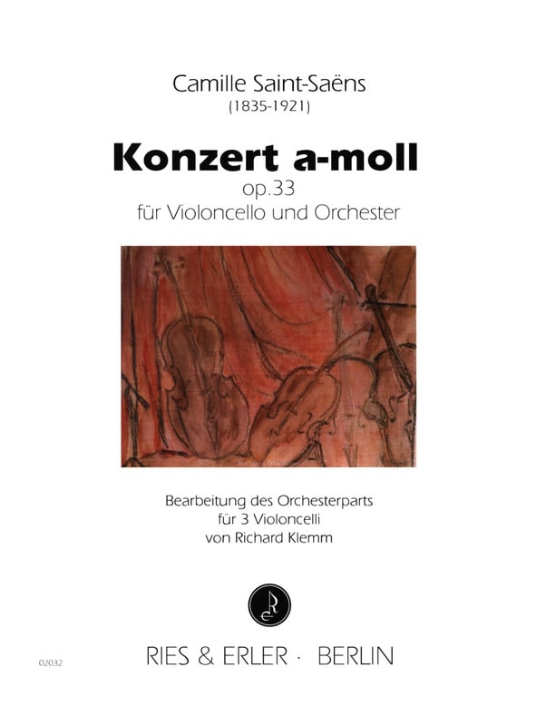 Concerto A Moll Op.33 SAINT-SAËNS Partition Violoncelle