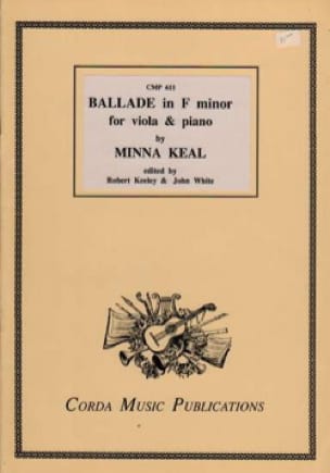 Ballade en fa mineur Minna Keal Partition Alto