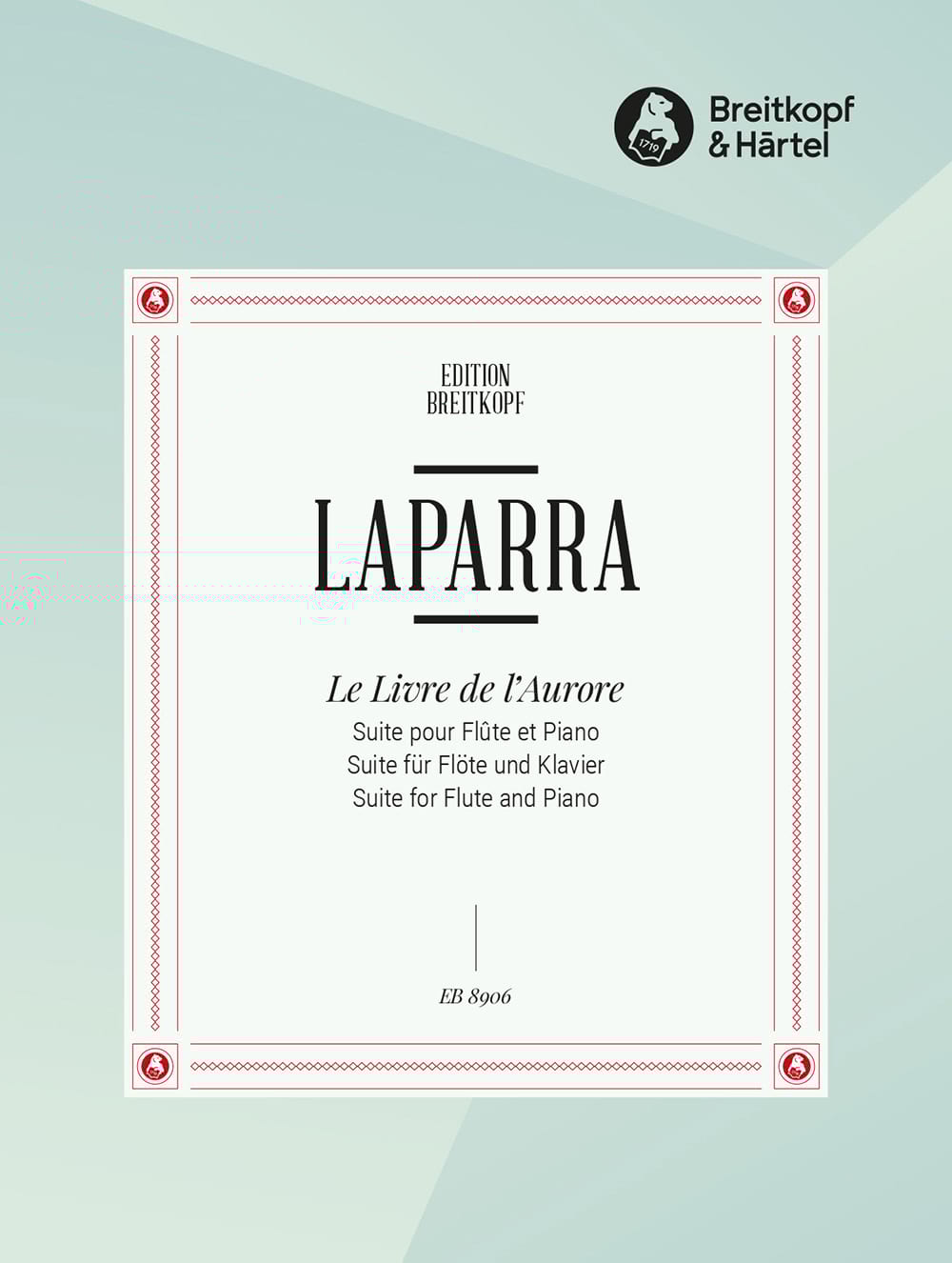 Le Livre de l'Aurore - Raoul Laparra - Partition