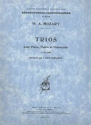 Trios - Volume 2 MOZART Partition Trios