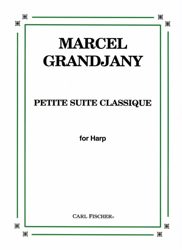 Petite suite classique Marcel Grandjany Partition Harpe