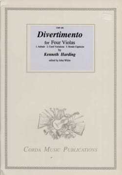 Divertimento for 4 Violas Kenneth Harding Partition Alto