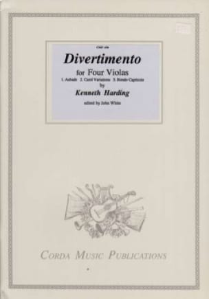 Divertimento for 4 Violas Kenneth Harding Partition Alto