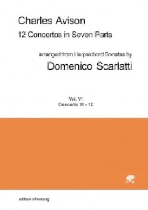 12 Concertos in Seven Parts vol 6 concertos 11 & 12 - score