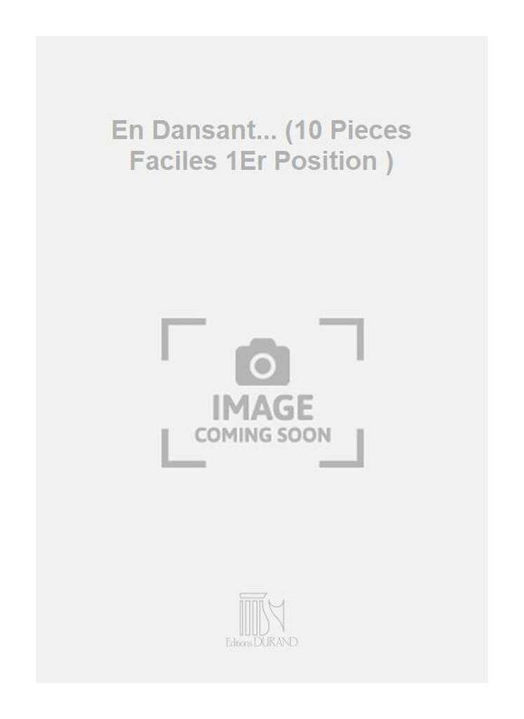 En Dansant sous les Tilleuls Joseph Strimer Partition Violoncelle