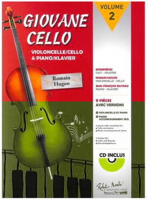 Giovane Cello Volume 2 Romain Hugon Partition Violoncelle