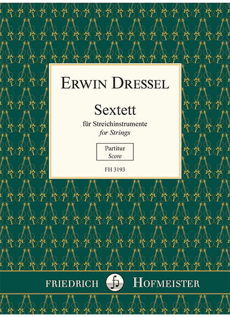 Sextuor pour Cordes - Conducteur Erwin Dressel Partition Grand format