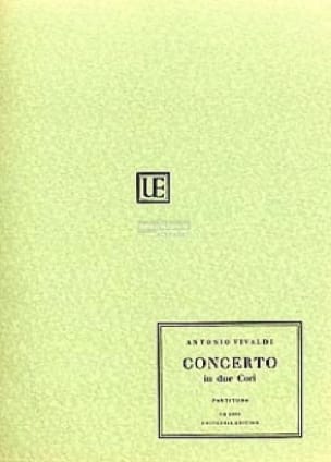 Concerto in due cori - Partitura VIVALDI Partition Grand format