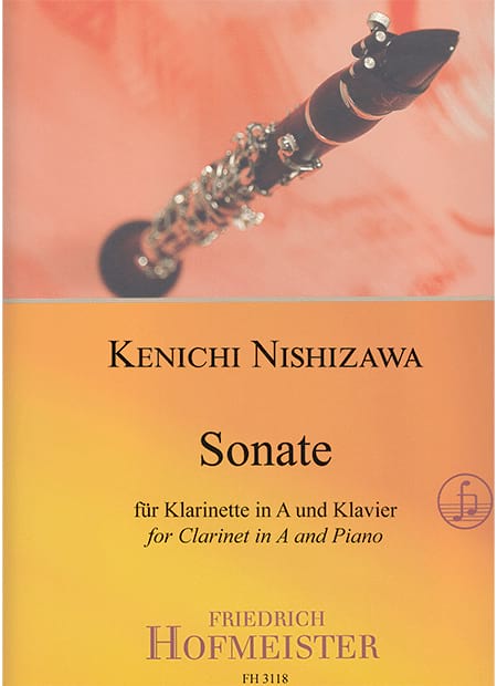 Sonate Kenichi Nishizawa Partition Clarinette