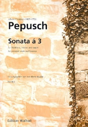 Sonate A 3 - Johann Christoph Pepusch - Partition