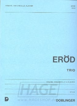 1. Klaviertrio op. 21 Ivan Eröd Partition Trios