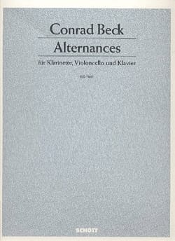 Parcourir les pages de Alternances - Conrad Beck - Partition