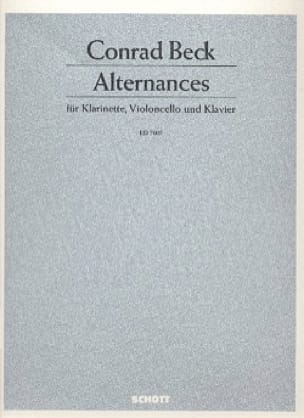 Alternances Conrad Beck Partition