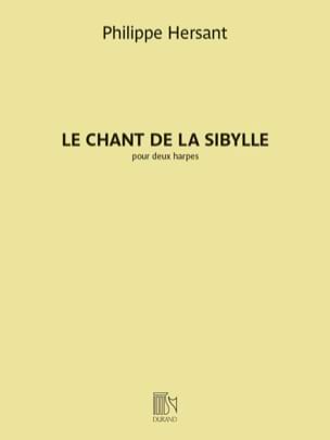 Le Chant de la Sibylle Philippe Hersant Partition Harpe