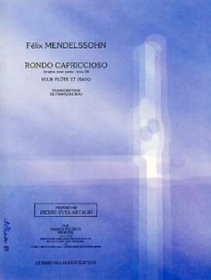 Rondo Capriccioso Op14 MENDELSSOHN Partition Flûte traversière