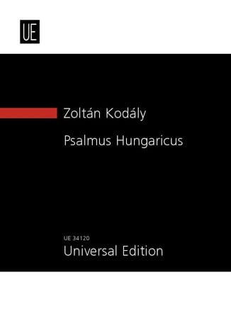 Psalmus Hungaricus - Conducteur KODALY Partition Grand format