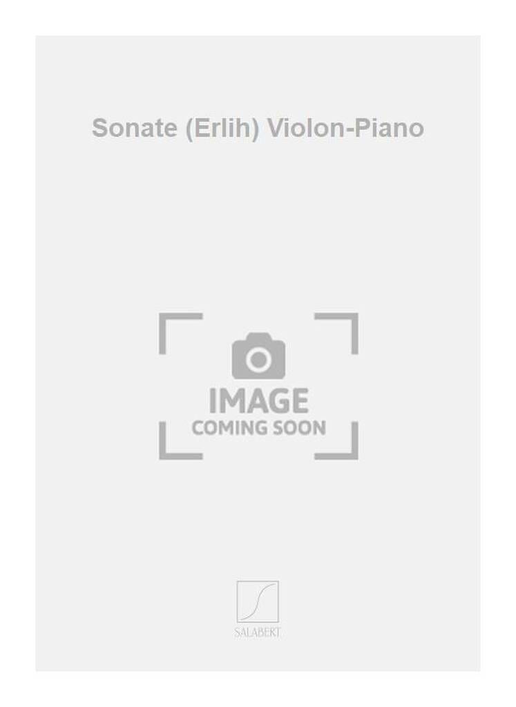 Sonate - Violon piano André Jolivet Partition Violon