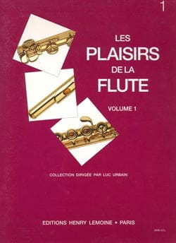 Les Plaisirs de la Flûte Volume 1 - Luc Urbain - Partition