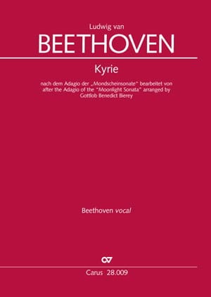 Kyrie BEETHOVEN Partition Petit format