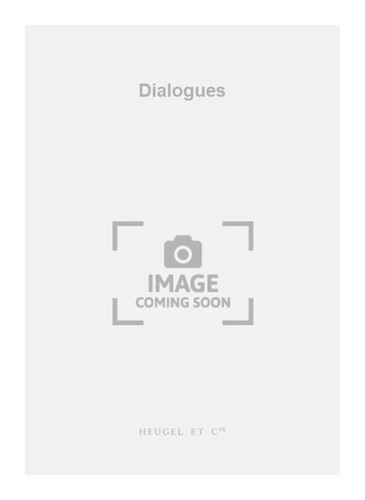 Dialogues - Marcel Mihalovici - Partition - Clarinette