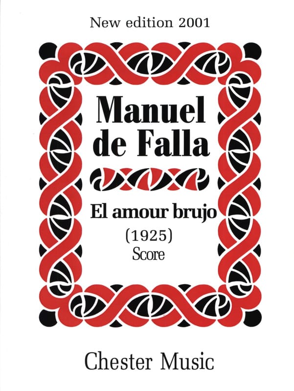 El amor brujo 1925 - Score DE FALLA Partition Grand format