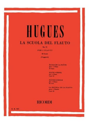 Ecole de la flûte op. 51 - Volume 3 - Louis Hugues - Partition