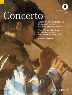 Concerto - Easy Concert Pieces Partition Flûte à bec