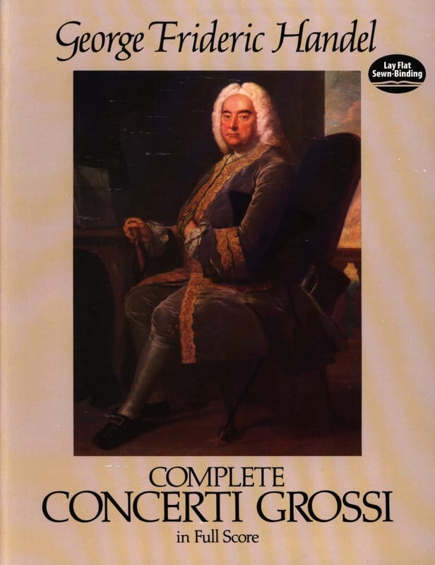 Complete Concerti Grossi - Full Score HAENDEL Partition Grand format
