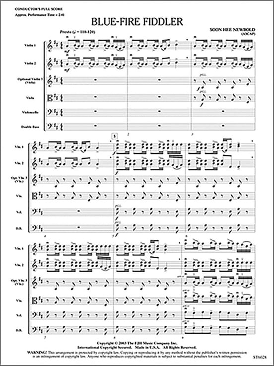 Blue-Fire Fiddler Soon Hee Newbold Partition