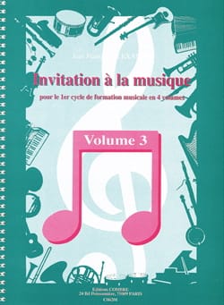 Invitation à la Musique - Volume 3 - Jean-Francois Alexandre
