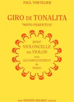 Giro di Tonalita Paul Tortelier Partition Violoncelle