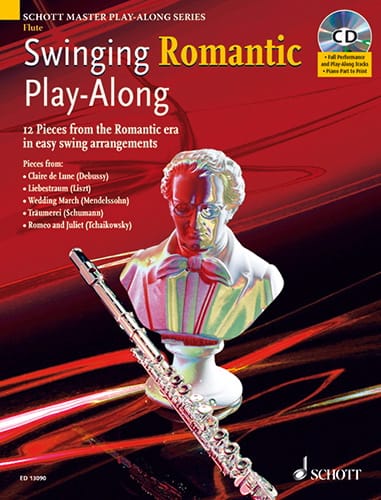 Swinging Romantic Play-Along Partition Flûte traversière