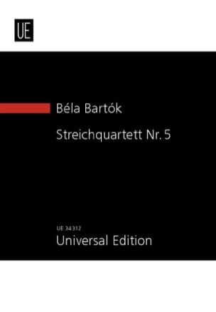 Quatuor à Cordes N° 5 1934 BARTOK Partition Petit format
