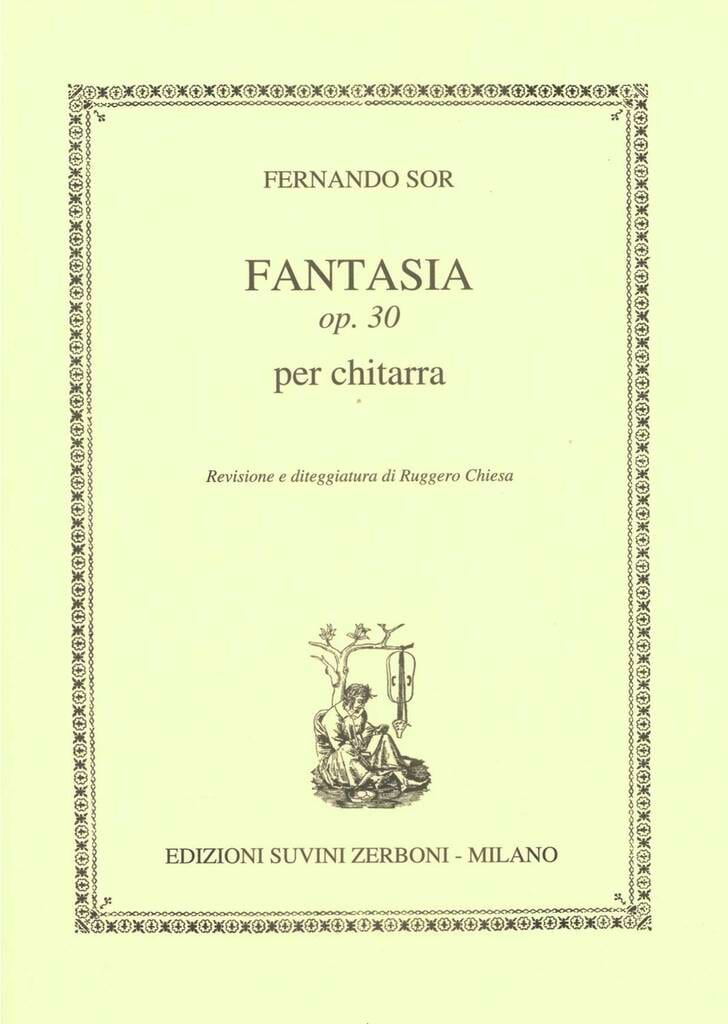 Fantasia op. 30 SOR Partition Guitare